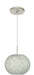 Besa - 1JT-477619-SN - One Light Pendant - Luna - Satin Nickel