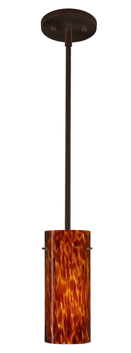 Besa - 1TT-412318-BR - One Light Pendant - Stilo - Bronze