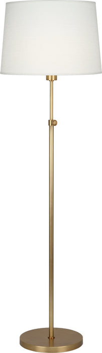 Robert Abbey - 463 - One Light Floor Lamp - Koleman - Aged Brass