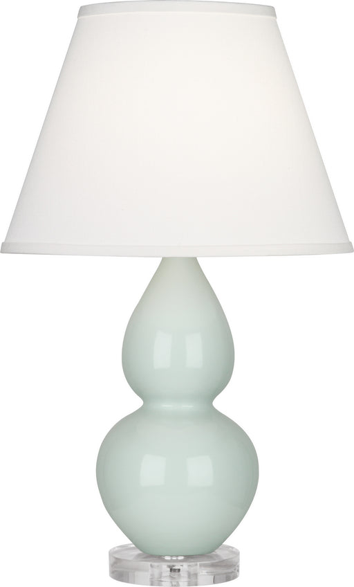 Robert Abbey - A788X - One Light Accent Lamp - Small Double Gourd - Celadon Glazed Ceramic w/ Lucite Base