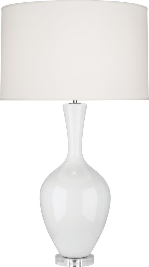 Robert Abbey - LY980 - One Light Table Lamp - Audrey - Lily Glazed Ceramic