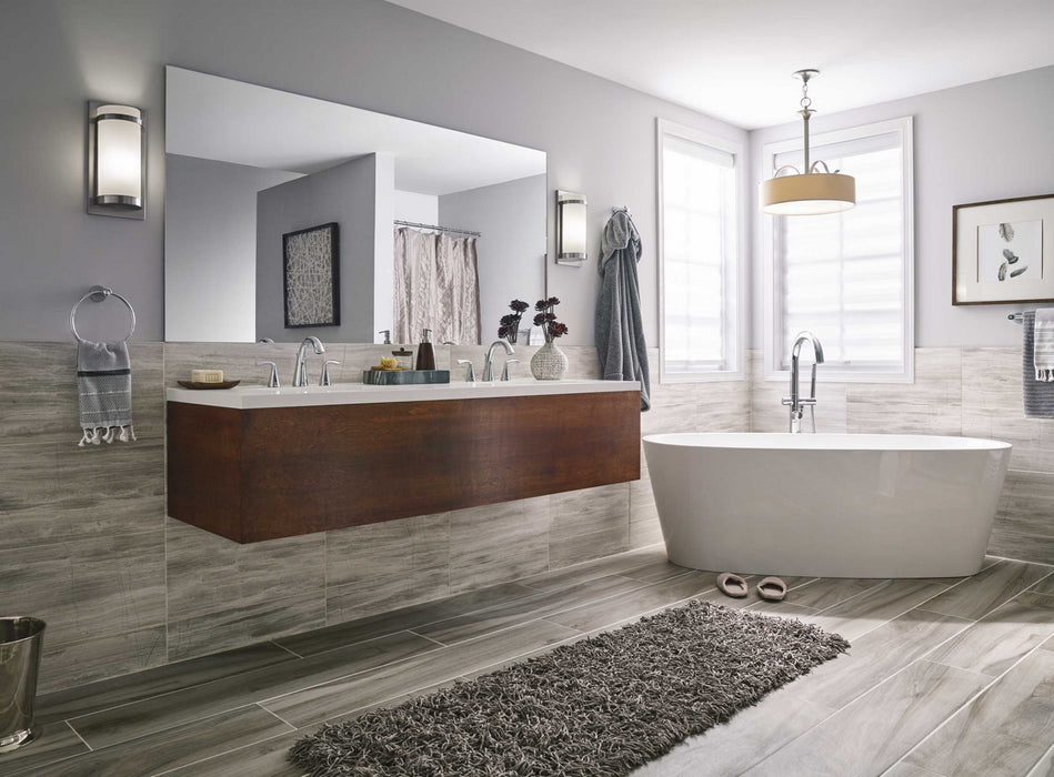 Three Light Pendant from the Inspire collection in Brushed Nickel finish