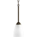 Progress Lighting - P5113-20 - One Light Mini Pendant - Gather - Antique Bronze