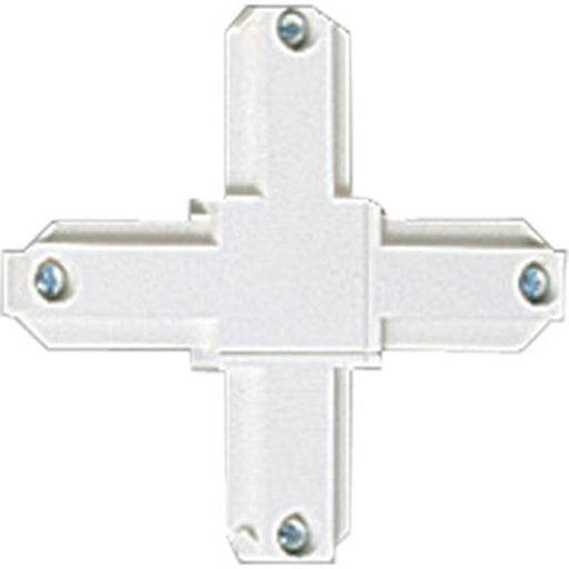 Progress Lighting - P8723-28 - Cross Connector - Track Accessories - White