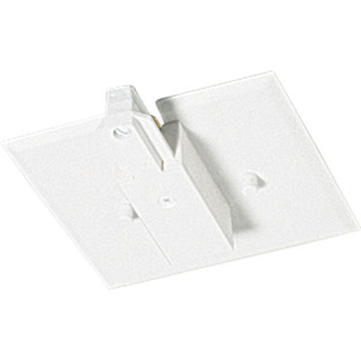 Progress Lighting - P8745-28 - End feed with Flush Canopy - Track Accessories - White