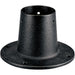 Progress Lighting - P8748-31 - Outdoor Posts Surface Mount Post Adapter - Pedistal Mounts - Black