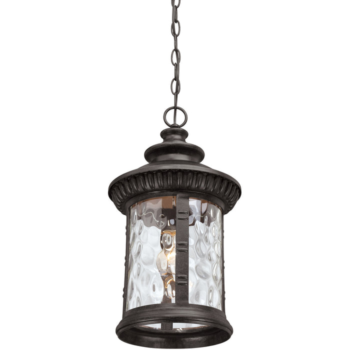 One Light Outdoor Hanging Lantern from the Chimera collection in Imperial Bronze finish
