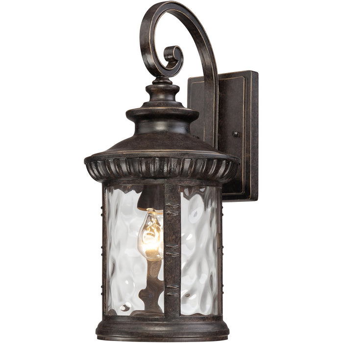 One Light Outdoor Wall Lantern from the Chimera collection in Imperial Bronze finish