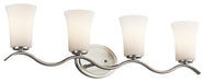 Kichler - 45377NI - Four Light Bath - Armida - Brushed Nickel