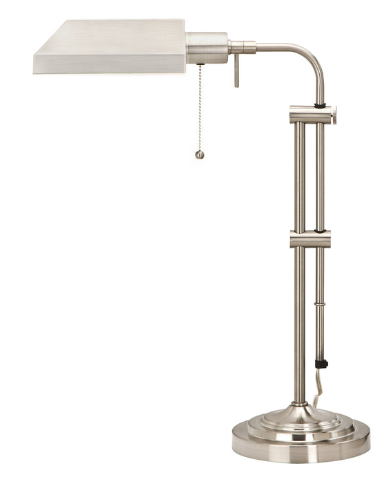 Cal Lighting - BO-117TB-BS - One Light Table Lamp - Pharmacy - Brushed Steel