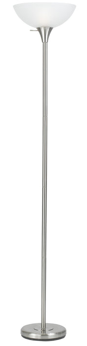 Cal Lighting - BO-2055 - One Light Torchiere - Metal - Brushed Steel