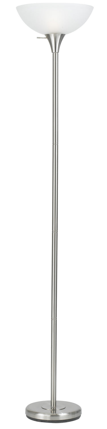 Cal Lighting - BO-2055 - One Light Torchiere - Metal - Brushed Steel