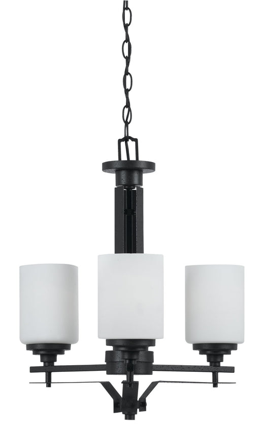 Cal Lighting - FX-3505/3 - Three Light Chandelier - Judson - Texture Black