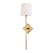 Hudson Valley - 211-AGB - One Light Wall Sconce - Cortland - Aged Brass