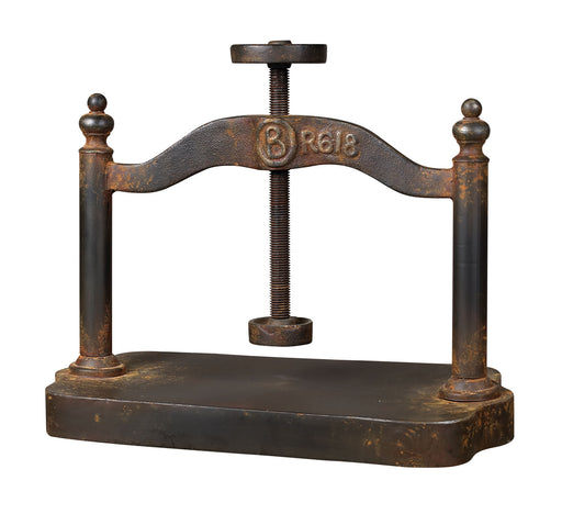 ELK Home - 129-1009 - Decorative Accessory - Cast Iron Book Press - Restoration Rusted Black