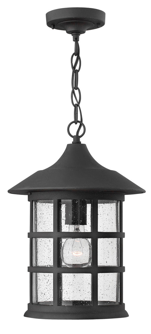 Hinkley - 1802BK - One Light Hanging Lantern - Freeport - Black
