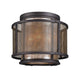 Troy Lighting - C3100 - Four Light Flush Mount - Copper Mountain - Copper Mountain Bronze