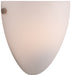 DVI Lighting - DVP12172MF-OP - One Light Wall Sconce - Simcoe - Multiple Finishes w/ Half Opal Glass