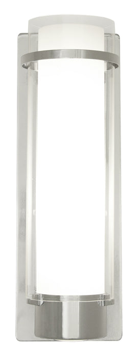 DVI Lighting - DVP9063CH-OP - One Light Wall Sconce - Essex - Chrome w/ Half Opal Glass