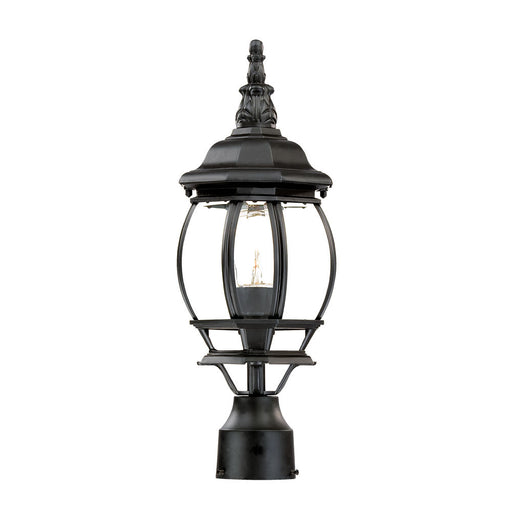 Acclaim Lighting - 5057BK - One Light Outdoor Post Mount - Chateau - Matte Black