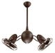 Matthews Fan Company - AQ-TB-MTL - 38``Ceiling Fan - Acqua - Textured Bronze