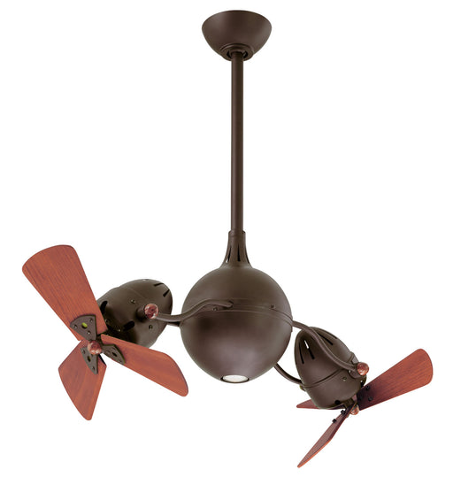 Matthews Fan Company - AQ-TB-WD - 38``Ceiling Fan - Acqua - Textured Bronze