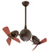 Matthews Fan Company - AQ-TB-WD - 38``Ceiling Fan - Acqua - Textured Bronze