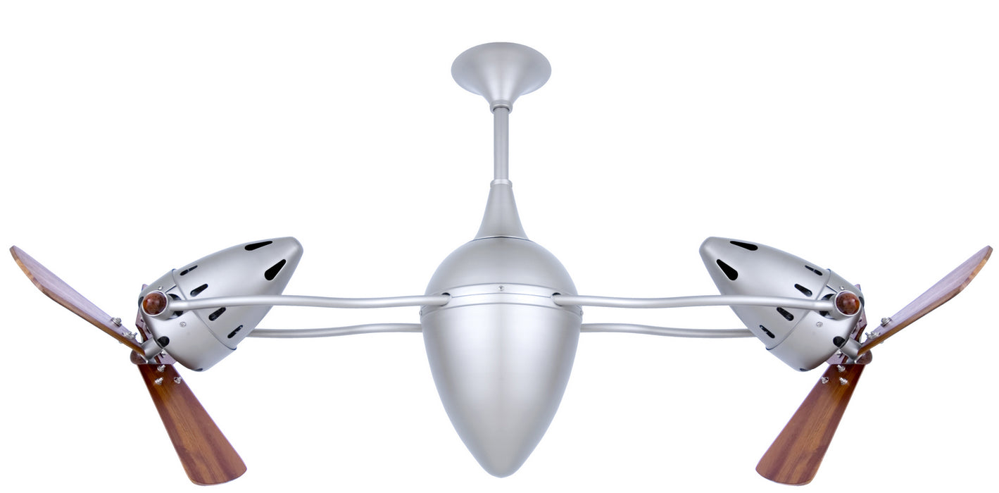 Ceiling Fan from the Ar Ruthiane collection in Brushed Nickel finish