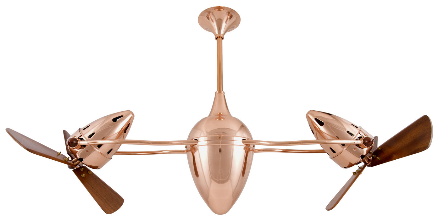 Ceiling Fan from the Ar Ruthiane collection in Polished Copper finish