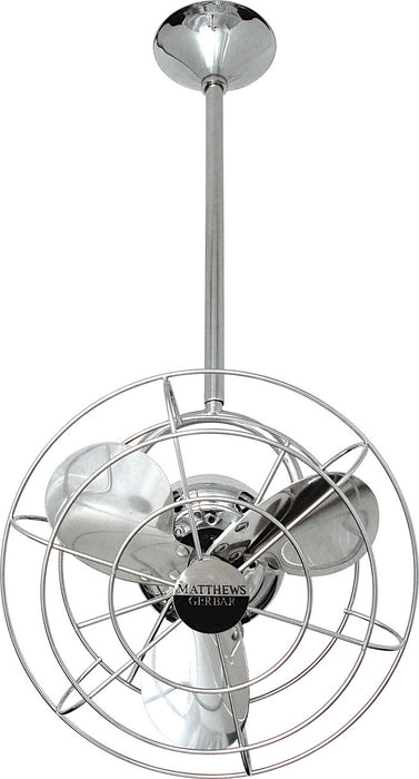 13``Ceiling Fan from the Bianca Direcional collection in Polished Chrome finish