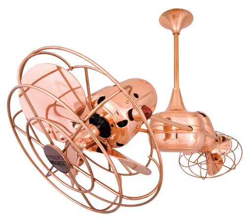 Matthews Fan Company - DD-CP-MTL - Ceiling Fan - Duplo-Dinamico - Polished Copper