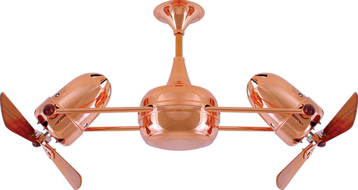 Matthews Fan Company - DD-CP-WD - 36``Ceiling Fan - Duplo-Dinamico - Polished Copper