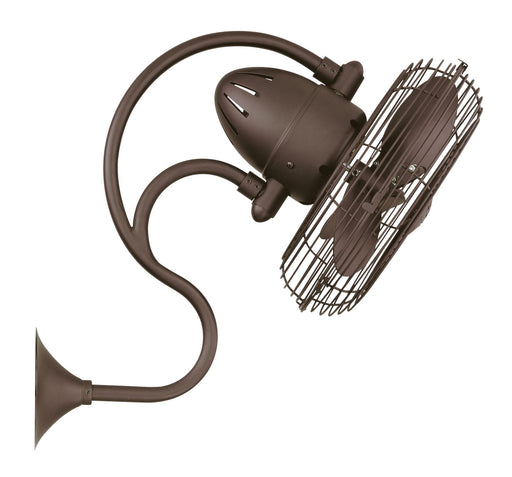 Matthews Fan Company - ME-TB - Wall Fan - Melody - Textured Bronze