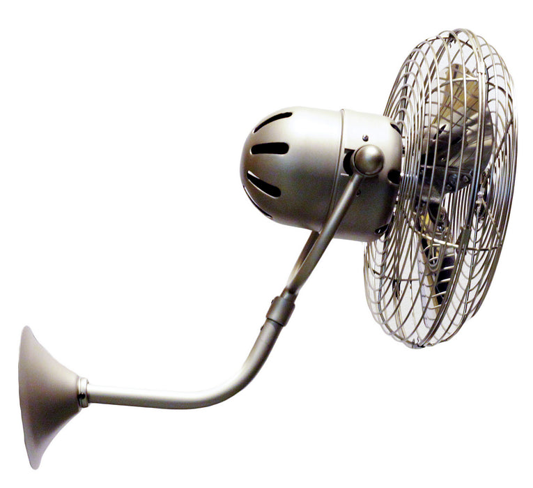 Wall Fan from the Michelle Parede collection in Brushed Nickel finish