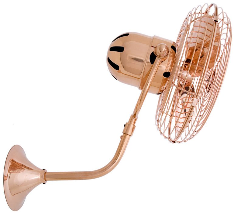 Wall Fan from the Michelle Parede collection in Polished Copper finish