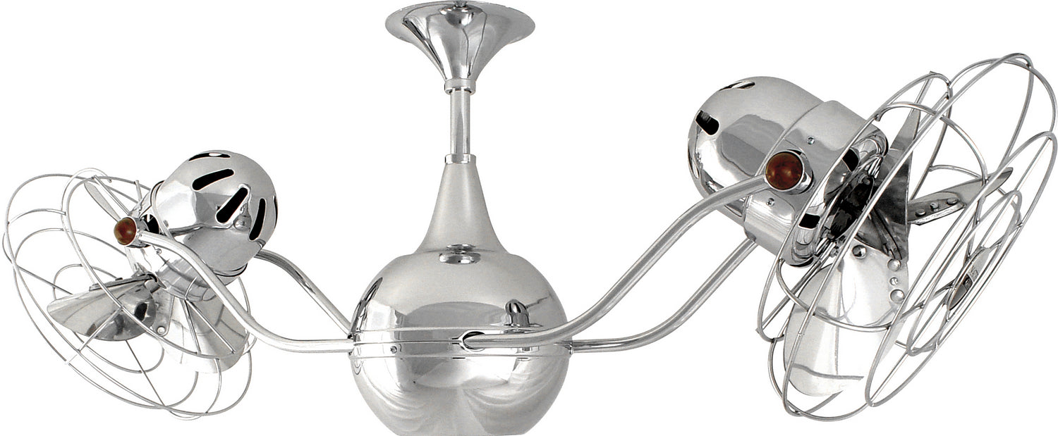 13``Ceiling Fan from the Vent-Bettina collection in Polished Chrome finish