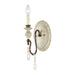 Millennium - 7301-AW/BZ - One Light Wall Sconce - Denise - Antique White/Bronze