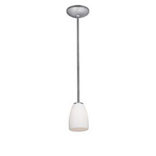 Access - 28069-1R-BS/OPL - One Light Pendant - Sherry - Brushed Steel