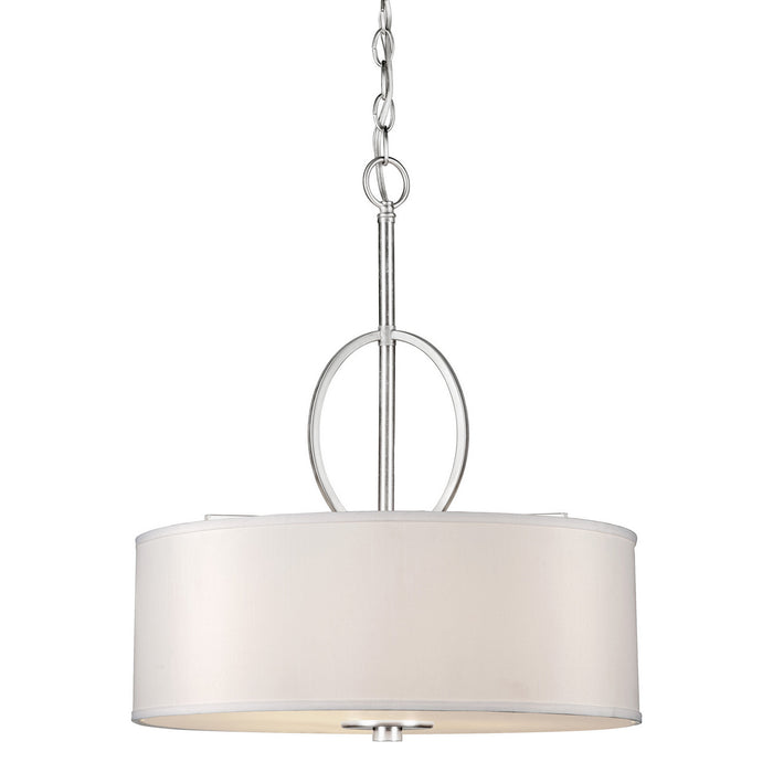 Forte - 2562-04-55 - Four Light Pendant - Brushed Nickel