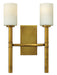 Hinkley - 3582VS - Two Light Wall Sconce - Margeaux - Vintage Brass