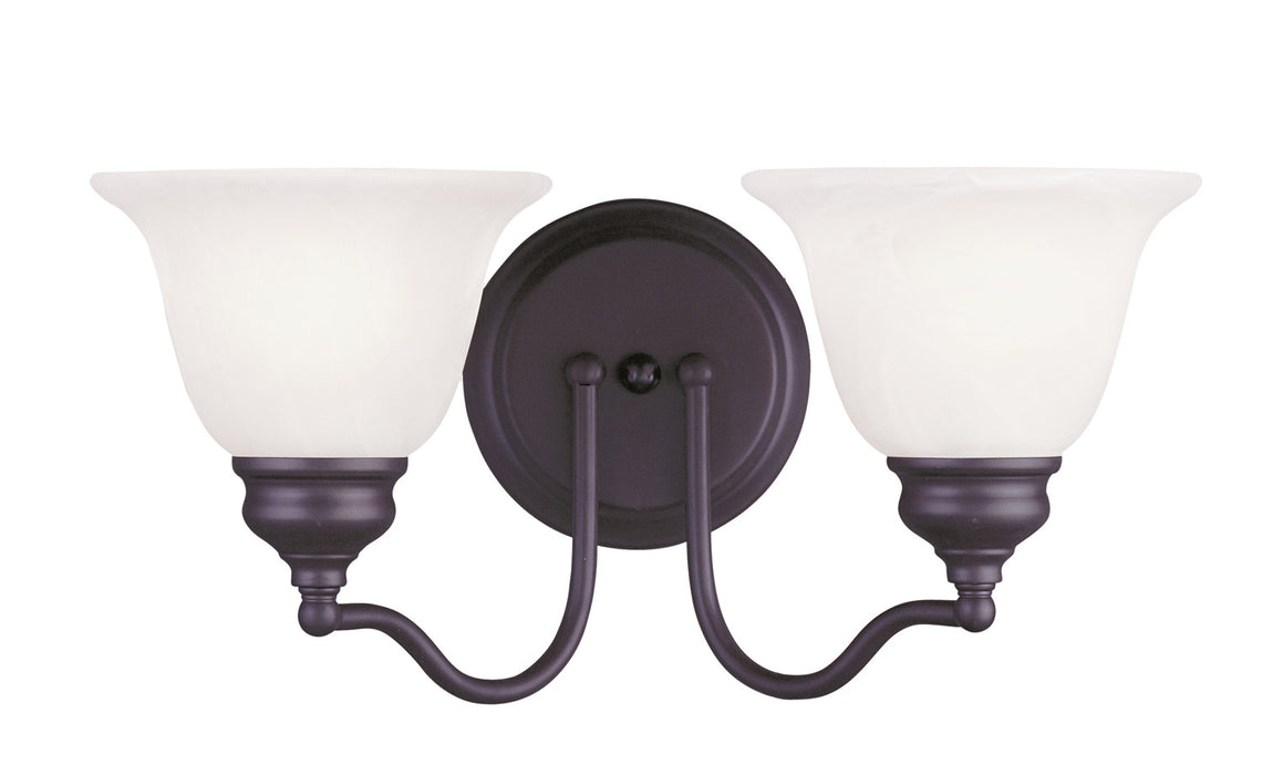 Livex Lighting - 1352-07 - Two Light Bath Vanity - Essex - Bronze