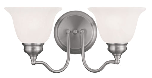 Livex Lighting - 1352-91 - Two Light Bath Vanity - Essex - Brushed Nickel