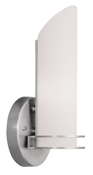 Livex Lighting - 1902-91 - One Light Bath Light/Wall Sconce - Pelham - Brushed Nickel