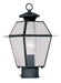 Livex Lighting - 2182-04 - One Light Outdoor Post-Top Lanterm - Westover - Black