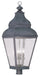 Livex Lighting - 2608-61 - Four Light Outdoor Post Lantern - Exeter - Charcoal