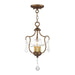 Livex Lighting - 6420-71 - Three Light Mini Pendant/Ceiling Mount - Chesterfield - Hand Applied Venetian Golden Bronze