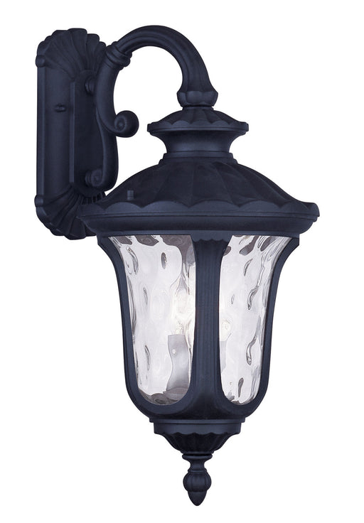 Livex Lighting - 7863-04 - Three Light Outdoor Wall Lantern - Oxford - Black