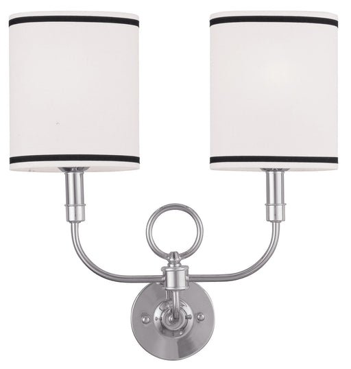 Livex Lighting - 9122-91 - Two Light Wall Sconce - Wall Sconces - Brushed Nickel