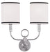 Livex Lighting - 9122-91 - Two Light Wall Sconce - Wall Sconces - Brushed Nickel