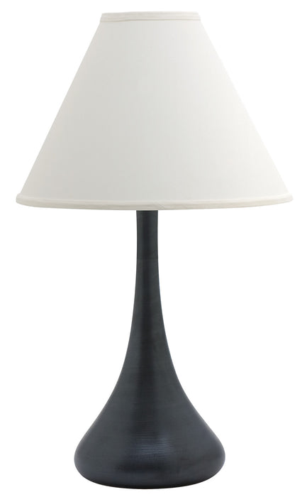House of Troy - GS801-BM - One Light Table Lamp - Scatchard - Black Matte